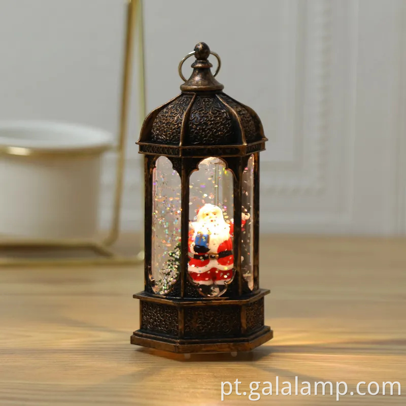 Lâmpada de vento LED portátil para decoração de férias e residencial